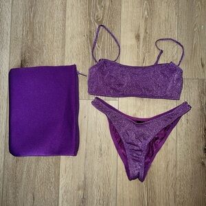 TRIANGL PURPLE MICA BIKINI